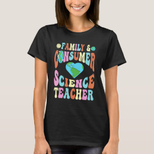 Camiseta La ciencia del consumidor familiar enfrenta al pro