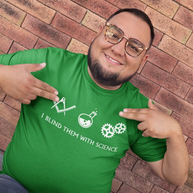 Camiseta La ciencia del juego masculina (Subido por el creador)