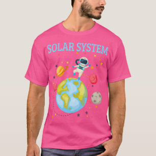 Camiseta La ciencia del sistema solar planea la educación d