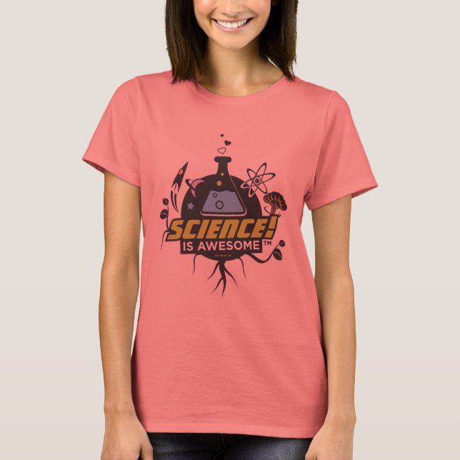 Camiseta La ciencia es asombrosa (Anverso)