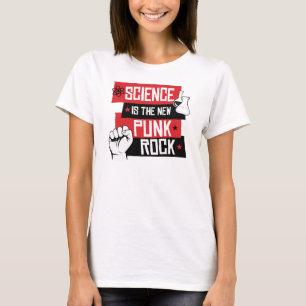 Camiseta La CIENCIA ES el NUEVO PUNK ROCK - RESISTA - -