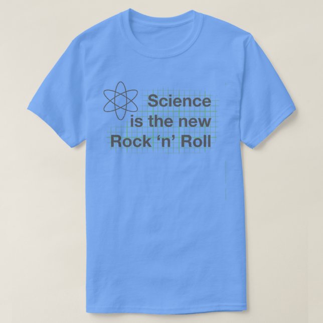 Camiseta La ciencia es el rollo nuevo (Diseño del anverso)