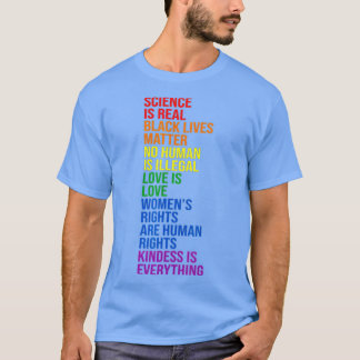Camiseta La ciencia es el verdadero mes del orgullo de la v