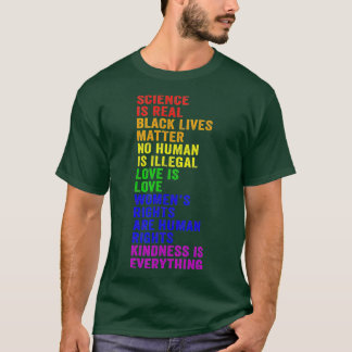 Camiseta La ciencia es el verdadero mes del orgullo de la v