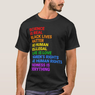 Camiseta La ciencia es el verdadero orgullo gay Mo