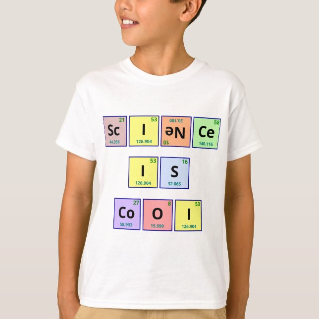 Camiseta La ciencia es fresca (Anverso)