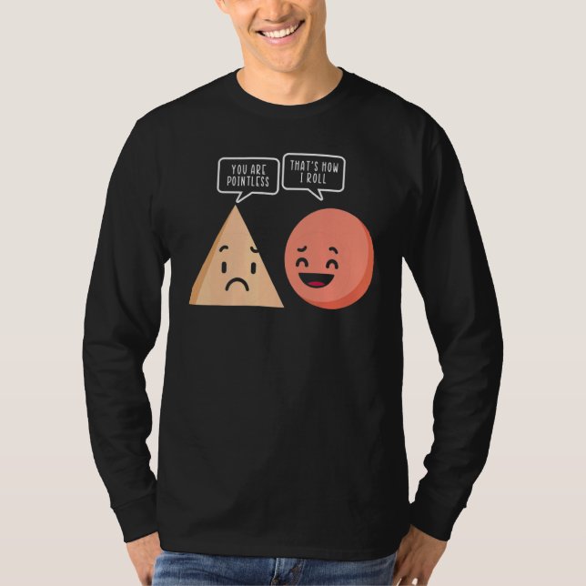 Camiseta La ciencia es inútil, así es como ruedo Matemática (Anverso)