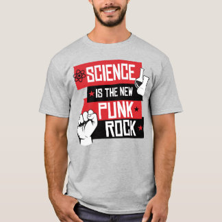 CAMISETA LA CIENCIA ES LA NUEVA ROCA DE PUNK