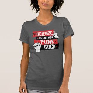 CAMISETA LA CIENCIA ES LA NUEVA ROCA DE PUNK