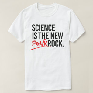 Camiseta La ciencia es la nueva roca del punk