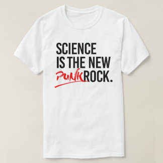 Camiseta La ciencia es la nueva roca del punk