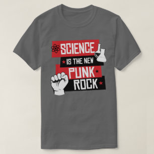 Camiseta La ciencia es la nueva roca del punk