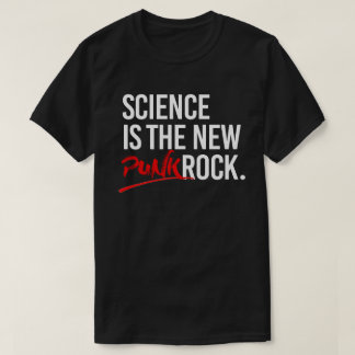 Camiseta La ciencia es la nueva roca del punk