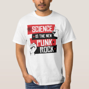 CAMISETA LA CIENCIA ES LA NUEVA ROCA DEL PUNK