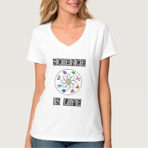 Camiseta La ciencia es la vida