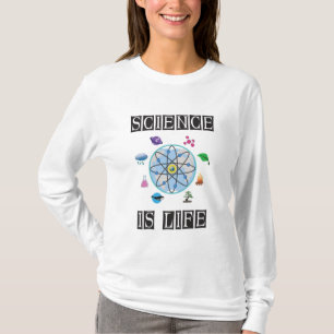 Camiseta La ciencia es la vida