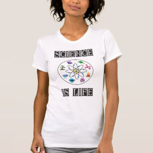 Camiseta La ciencia es la vida