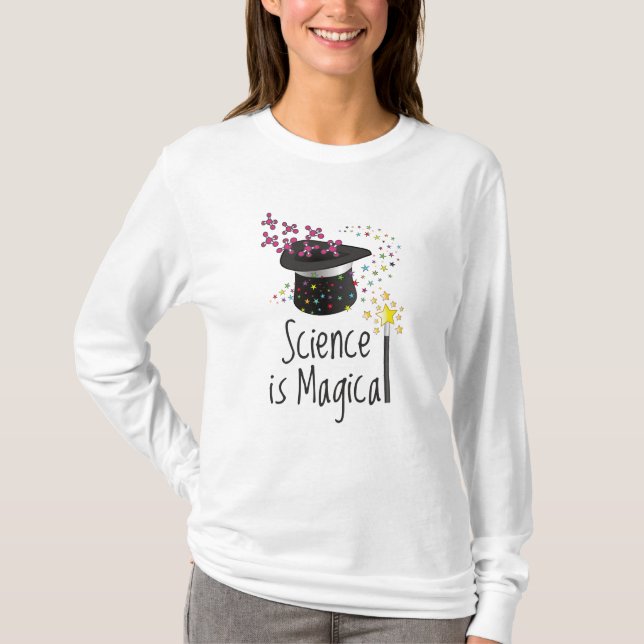 Camiseta La ciencia es mágica (Anverso)