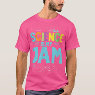 Camiseta La ciencia es mi loco de la química de la mermelad