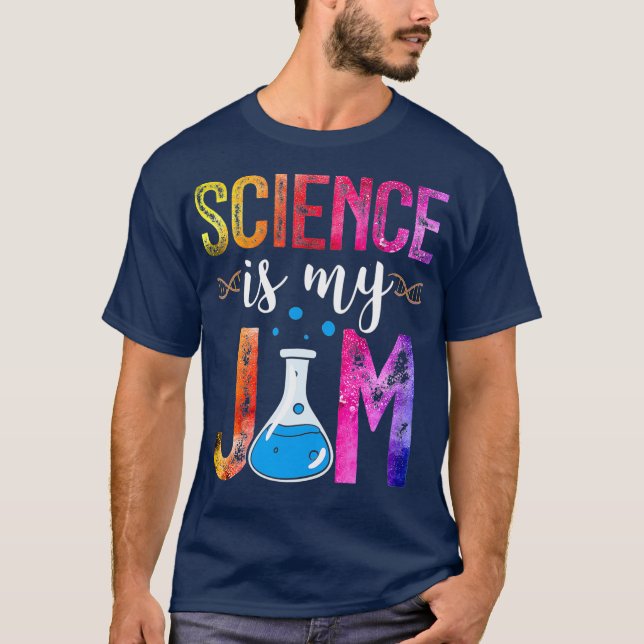 Camiseta La ciencia es mi mermelada científica es mi mermel (Anverso)