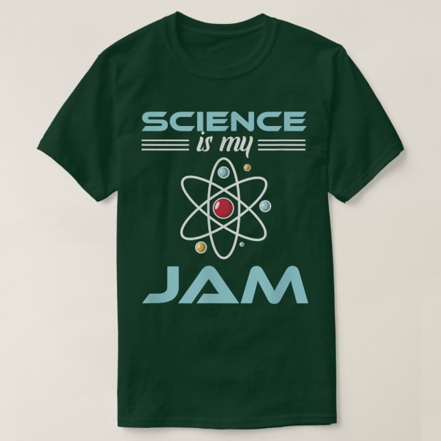 Camiseta La ciencia es mi mermelada de profesores de escuel (Diseño del anverso)