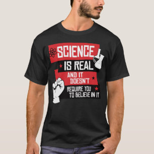 CAMISETA LA CIENCIA ES REAL
