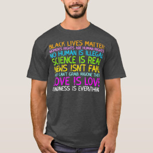 Camiseta La ciencia es real el aspecto perturbado original