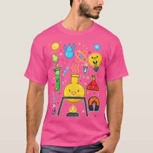 Camiseta La ciencia es un maestro asombroso de elementos de