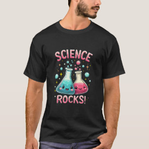 Camiseta La ciencia roca graciosos saltadores lindos