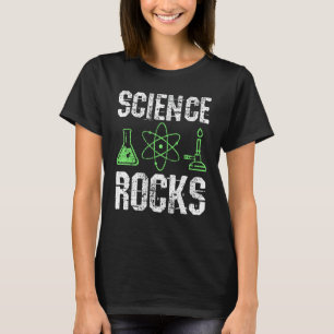 Camiseta La ciencia sacude a un profesor de química bióloga