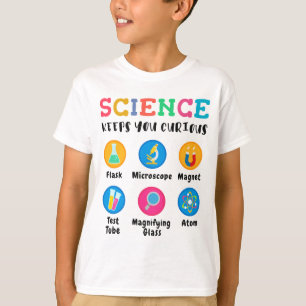 Camiseta La ciencia te mantiene curioso