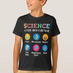 Camiseta La ciencia te mantiene curioso