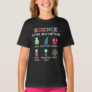 Camiseta La ciencia te mantiene curioso