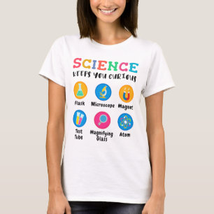 Camiseta La ciencia te mantiene curioso