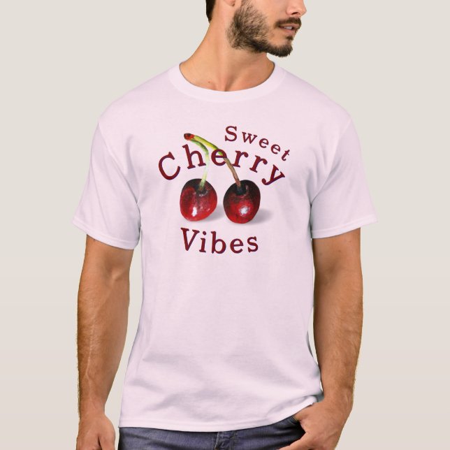 Camiseta La cima de los hombres de cerezas (Anverso)