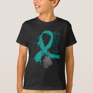 Camiseta La Cinta De Concienciación Sobre El Suicidio De Ve