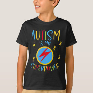 Camiseta La cinta de la sensibilización sobre el autismo Ch