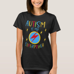 Camiseta La cinta de la sensibilización sobre el autismo Ch