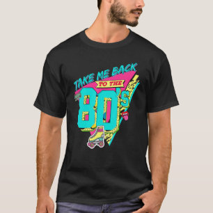 Camiseta La cinta de música de época 80 me lleva de vuelta 