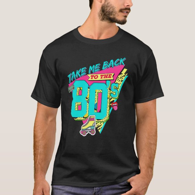 Camiseta La cinta de música de época 80 me lleva de vuelta  (Anverso)