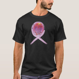 Camiseta La cinta púrpura del superviviente rodea palabras