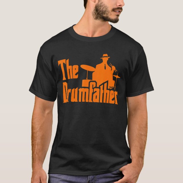Camiseta La Cita De Drumfather Para Drummer (Anverso)