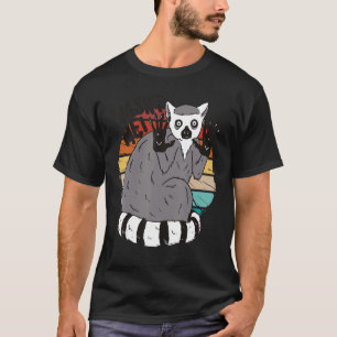 Camiseta La cita de Lemur, culpable de la Vintage, no fue m