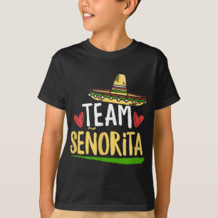 Camiseta La cita mexicana de género para una familia mexica