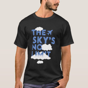 Camiseta La Cita Motivacional Sin Límite Del Cielo