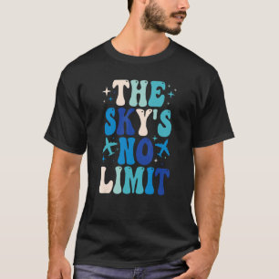 Camiseta La cita motivacional sin límite del cielo 1