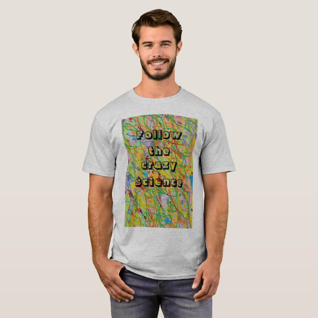 Camiseta La cita negra huérfana sigue la ciencia loca (Anverso completo)