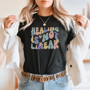 Camiseta La citación groovy sobre salud mental no es lineal