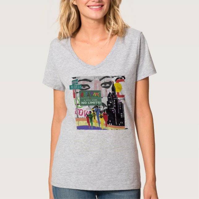 Camiseta La ciudad (Anverso)