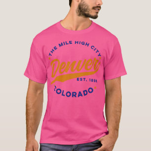 Camiseta La Ciudad Alta de la Milla, Denver Colorado
